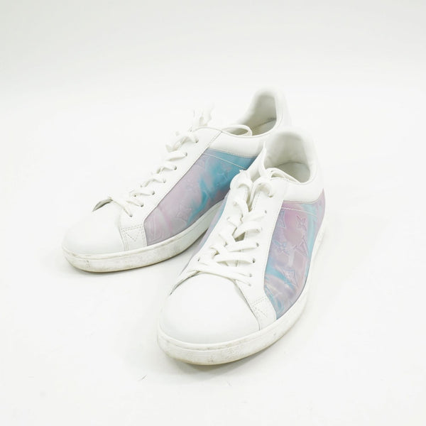 [Pre-owned] LOUIS VUITTON Louis Vuitton Sneakers MS0139 Sneakers White Rivoli Line Prism 7 961