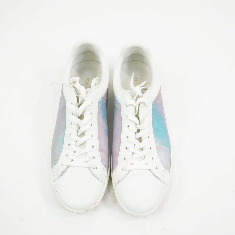 [Pre-owned] LOUIS VUITTON Louis Vuitton Sneakers MS0139 Sneakers White Rivoli Line Prism 7 961