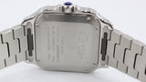 [Pre-owned] Cartier Cartier Unisex Watch 993 [[Pre-owned]] CARTIER Cartier W4SA0005 Santos de Cartier Watch MM Bezel Diamond Automatic 993