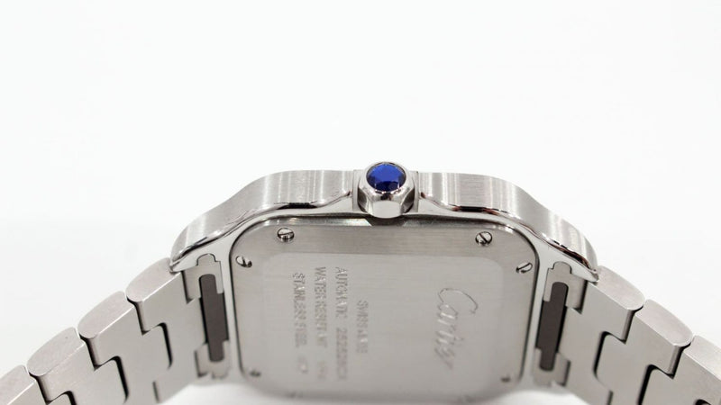 [Pre-owned] Cartier Cartier Unisex Watch 993 [[Pre-owned]] CARTIER Cartier W4SA0005 Santos de Cartier Watch MM Bezel Diamond Automatic 993