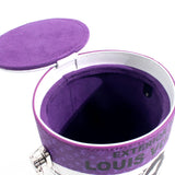 [PRE-OWNED]Paint Can Bag Purple/White RFID Tag 2022 Collection