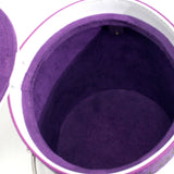 [PRE-OWNED]Paint Can Bag Purple/White RFID Tag 2022 Collection