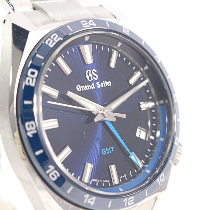 【中古】 Grand Seiko グランドセイコー  メンズ腕時計  SBGN021 クオーツ　ブルーキャリバー9F86　SS 1040