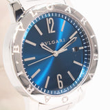 [PRE-OWNED] BVLGARI Navy Dial Men's Automatic Winding