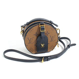 【中古】 LOUIS VUITTON ルイ・ヴィトン   M68276  ミニボワットシャポー　モノグラムリバース　レディース 1055