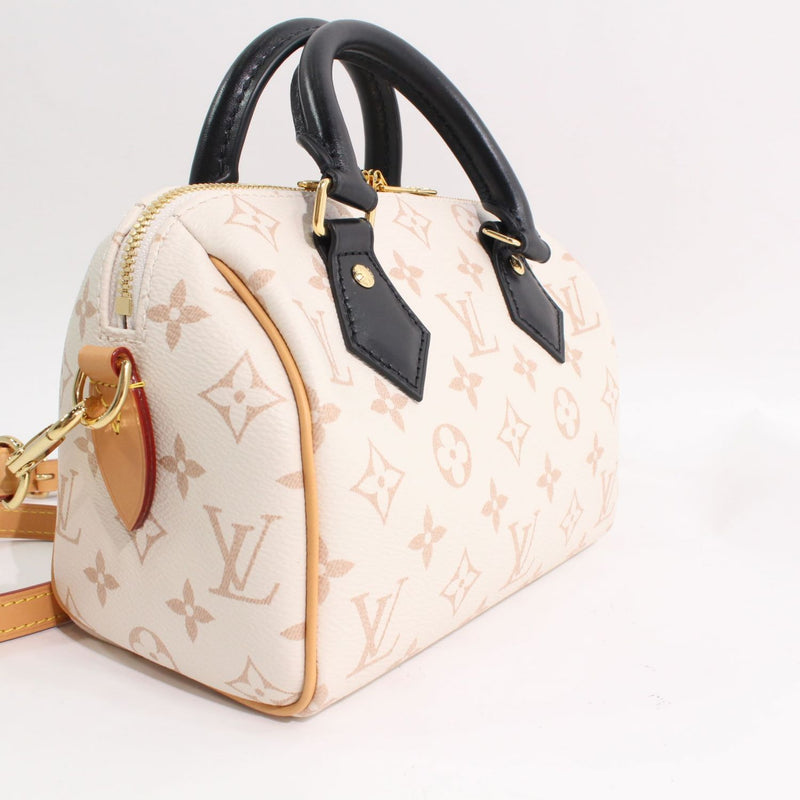 [Used] LOUIS VUITTON M46906 Speedy Bandouliere 20 Dune 2024 Cruise Handbag 1092