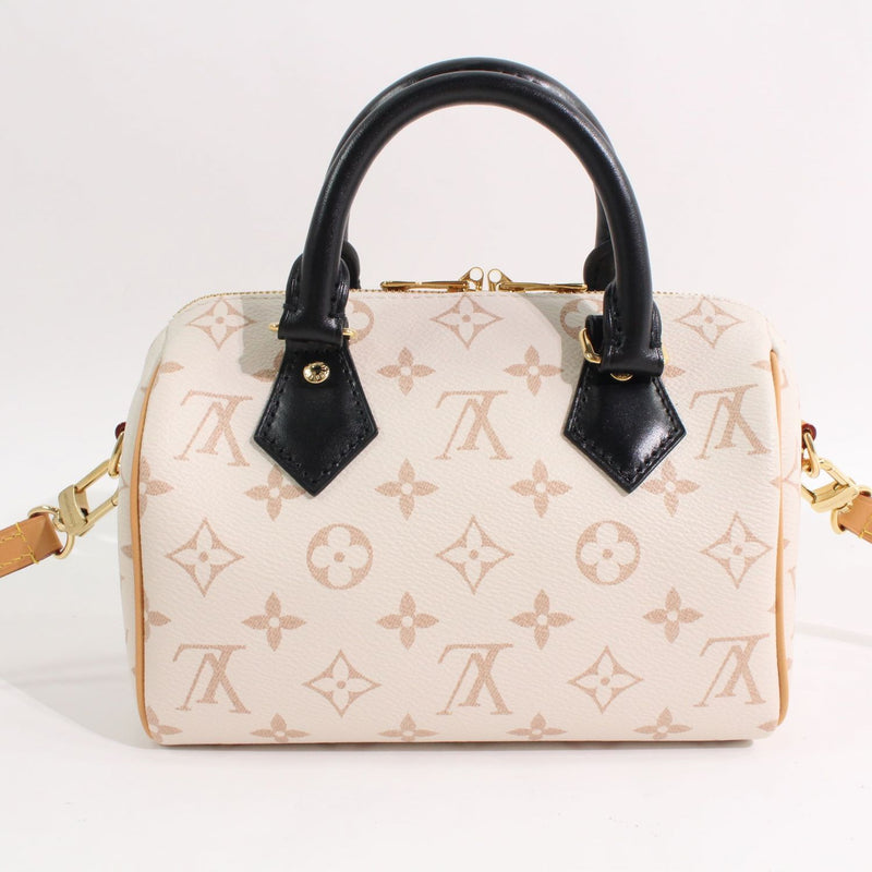 [Used] LOUIS VUITTON M46906 Speedy Bandouliere 20 Dune 2024 Cruise Handbag 1092