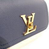 【未使用】 LOUIS VUITTON ルイ・ヴィトン  M21084 ロックミーテンダー クレインカーフ ネイビー ショルダーバッグ ２WAYバッグ  1096