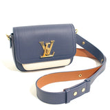 【未使用】 LOUIS VUITTON ルイ・ヴィトン  M21084 ロックミーテンダー クレインカーフ ネイビー ショルダーバッグ ２WAYバッグ  1096