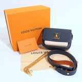 【未使用】 LOUIS VUITTON ルイ・ヴィトン  M21084 ロックミーテンダー クレインカーフ ネイビー ショルダーバッグ ２WAYバッグ  1096