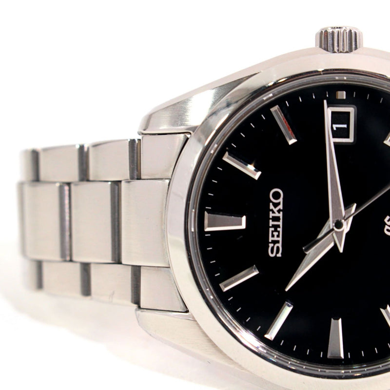 【中古】 Grand Seiko グランドセイコー SBGV223　9F82　クォーツ　黒文字盤 1103