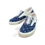 [Used] LOUIS VUITTON Snowshoes Men's Sneakers Trocadero Blue 1026