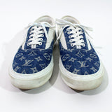 [Used] LOUIS VUITTON Snowshoes Men's Sneakers Trocadero Blue 1026