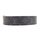 [Used] LOUIS VUITTON M0157S Santur Belt Eclipse/Taiga Reversible Men's 100CM 1109