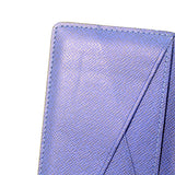 [Used] LOUIS VUITTON M30301 Organizer de Poche Navy Blue Taigarama Business Card Holder 1113