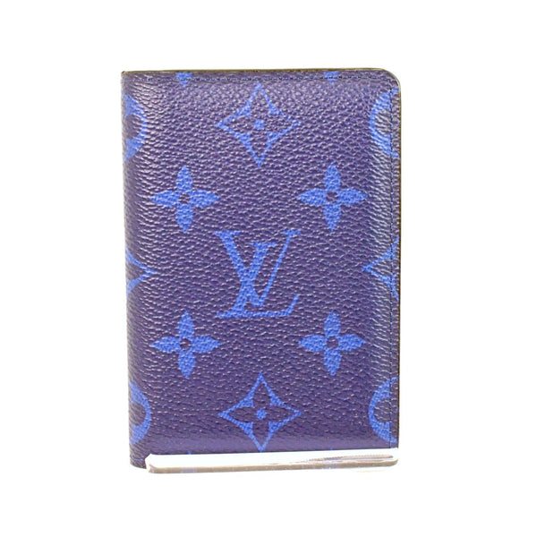 【中古】 LOUIS VUITTON ルイ・ヴィトン  名刺入れ  M30301 オーガナイザー・ドゥ ポッシュ ネイビーブルータイガラマ 1113