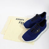 [Used] Fendi sneakers, blue, size 8, 7E1096 1030