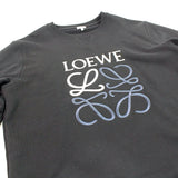 [Used] LOEWE Anagram Sweatshirt Black M Size 1135