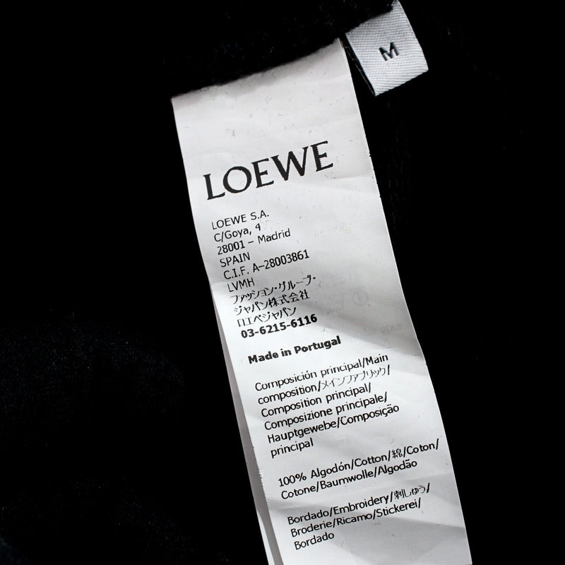 [Used] LOEWE Anagram Sweatshirt Black M Size 1135