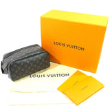 [Used] LOUIS VUITTON Louis Vuitton Clutch Bag/Second Bag M46354 Dopp Kit Eclipse 1170