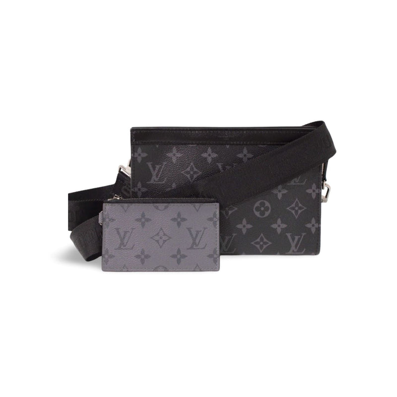 [Used] LOUIS VUITTON M81124 Gaston Wearable Wallet Eclipse Shoulder Bag 1178