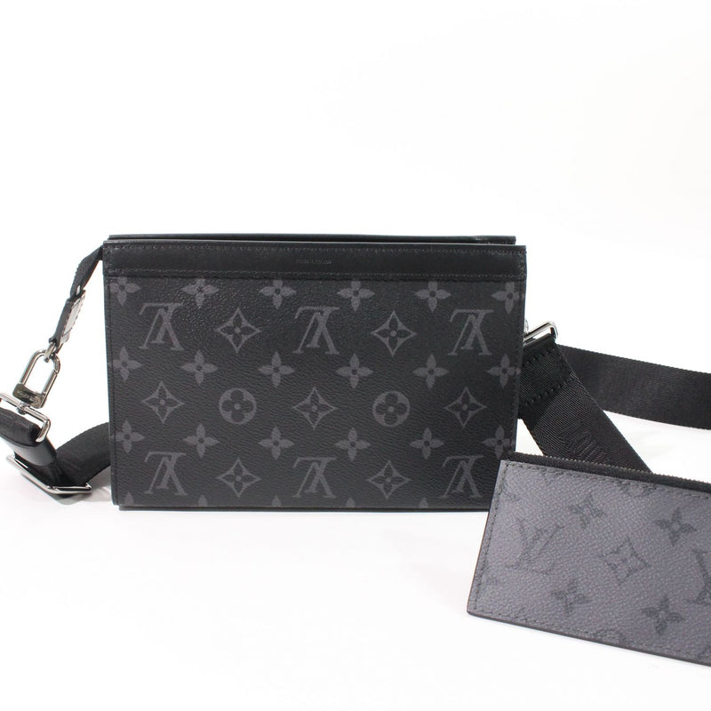 【中古】 LOUIS VUITTON ルイ・ヴィトン  ショルダーバッグ・メッセンジャーバッグ  M81124  ガストン・ウエアラブルウォレット  エクリプス　ショルダーバッグ 1178