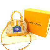 【中古】 LOUIS VUITTON ルイ・ヴィトン  ハンドバッグ  M23502 アルマBB モノパナム　ベージュ   ハンドバッグ 1180