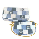 [Used] LOUIS VUITTON M44990 Multi Pochette Accessoires Monogram Denim Shoulder Bag 2020SS 1187