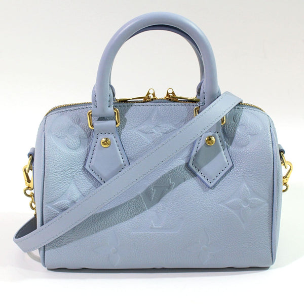 [Used] LOUIS VUITTON M46484 Speedy Bandouliere 20 Blue Empreinte 2WAY Bag 1188