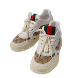 【中古】 GUCCI グッチ  スニーカー   785452 リウェブスニーカー GGキャンパス #38 24.5cm 2024SS  1208