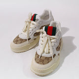 【中古】 GUCCI グッチ  スニーカー   785452 リウェブスニーカー GGキャンパス #38 24.5cm 2024SS  1208