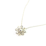 [Used] Tiffany &amp; Co. Tiffany Daisy Flower Pendant Necklace Silver 3.3g 40cm 1221