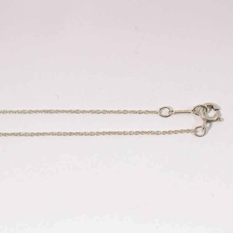 [二手] Tiffany &amp; Co. 蒂芙尼爱心项链 银 2.7g 40cm 1223