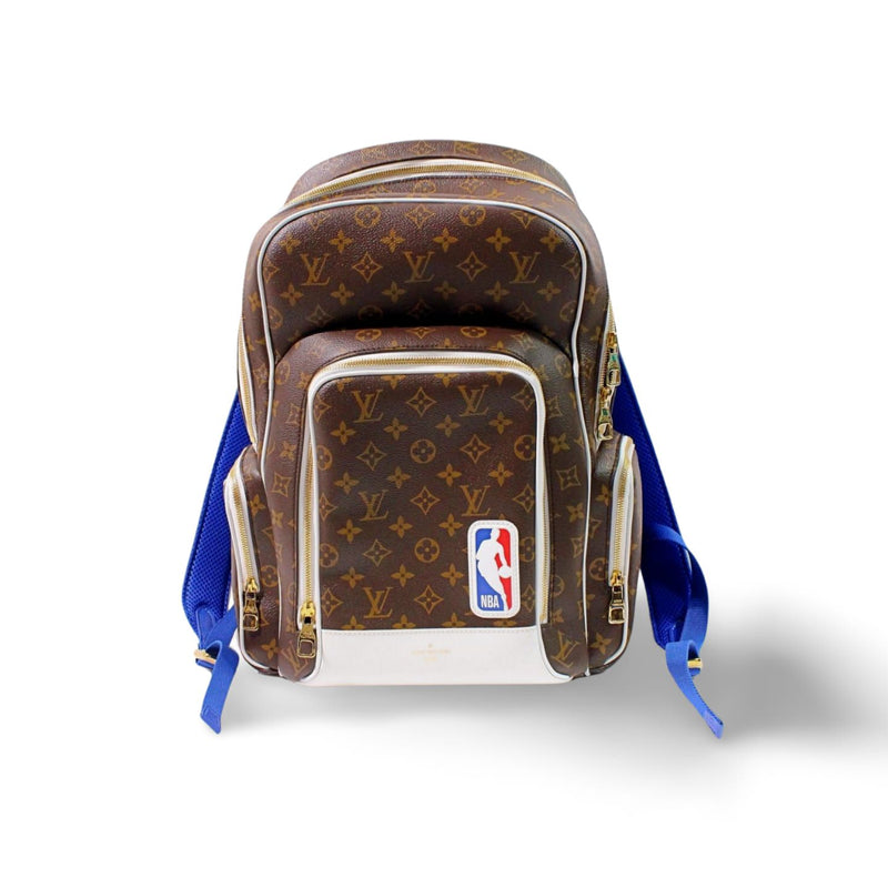 【中古】 LOUIS VUITTON ルイ・ヴィトン  M45581 バックパックNV　モノグラム　NBAコラボ ヴァージルアブローコレクション 限定品  リュック 1213