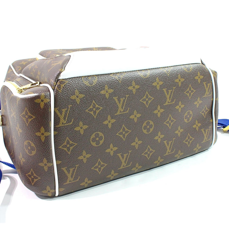 【中古】 LOUIS VUITTON ルイ・ヴィトン  バックパック・リュック  M45581 NV　モノグラム　NBAコラボ　ヴァージルアブロー　 1213