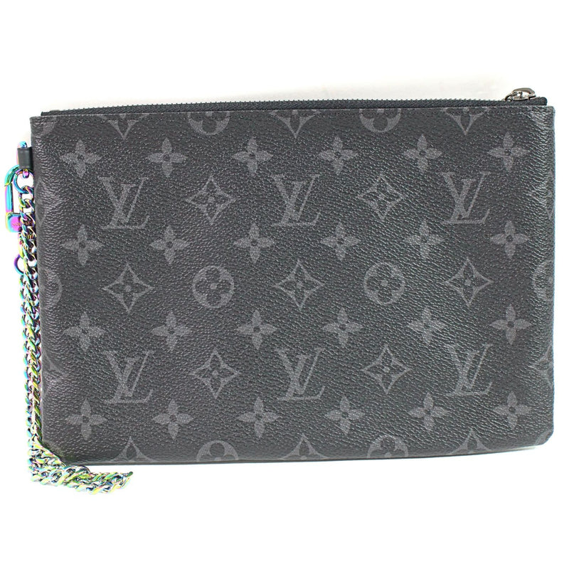 【中古】 LOUIS VUITTON ルイ・ヴィトン   M64449  アクセサリーポーチ　IPADケース   藤原ヒロシ　フラグメントコラボ 1224