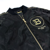 [Used] BALMAIN Coat/Jacket Blouson Back Logo Black M Size 1137