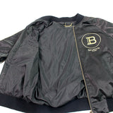 [Used] BALMAIN Coat/Jacket Blouson Back Logo Black M Size 1137