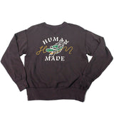 [Used] HUMAN MADE Sweatshirt/Trainer Dragon Sweatshirt Black Size L 24SS 1149