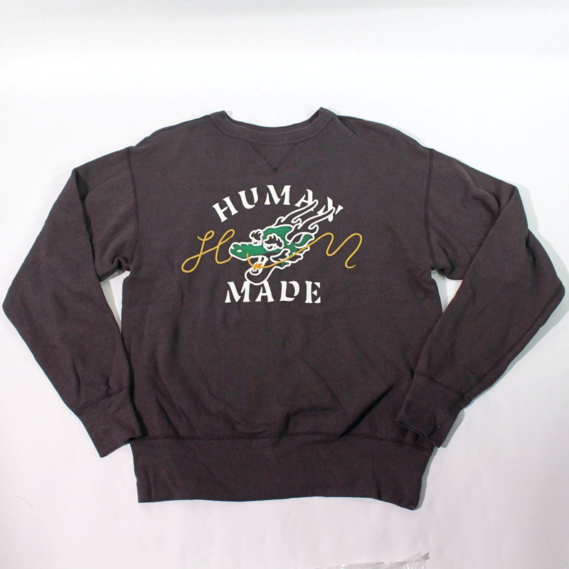 [二手] HUMAN MADE 卫衣/卫衣 Dragon 卫衣 黑色 Size L 24SS 1149