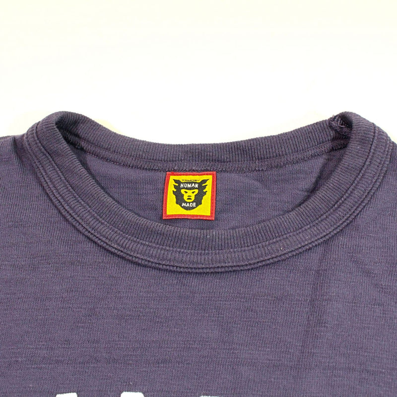 [Used] HUMAN MADE Human Made T-shirt/cut and sewn Purple long sleeve T-shirt Size L 1153