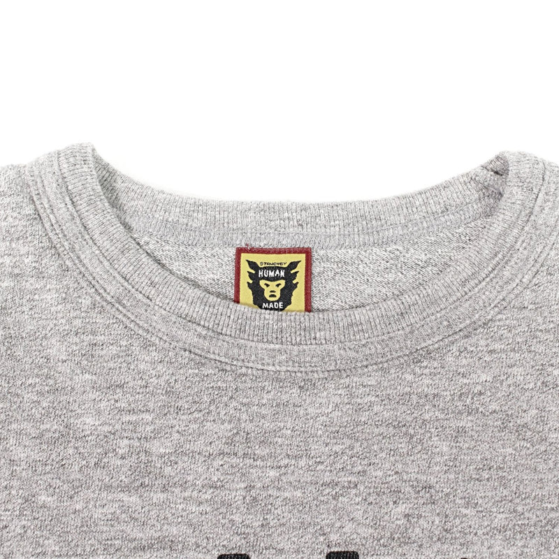 [Used] HUMAN MADE Human Made T-shirt/cut and sewn Gray long sleeve T-shirt Size L 1154