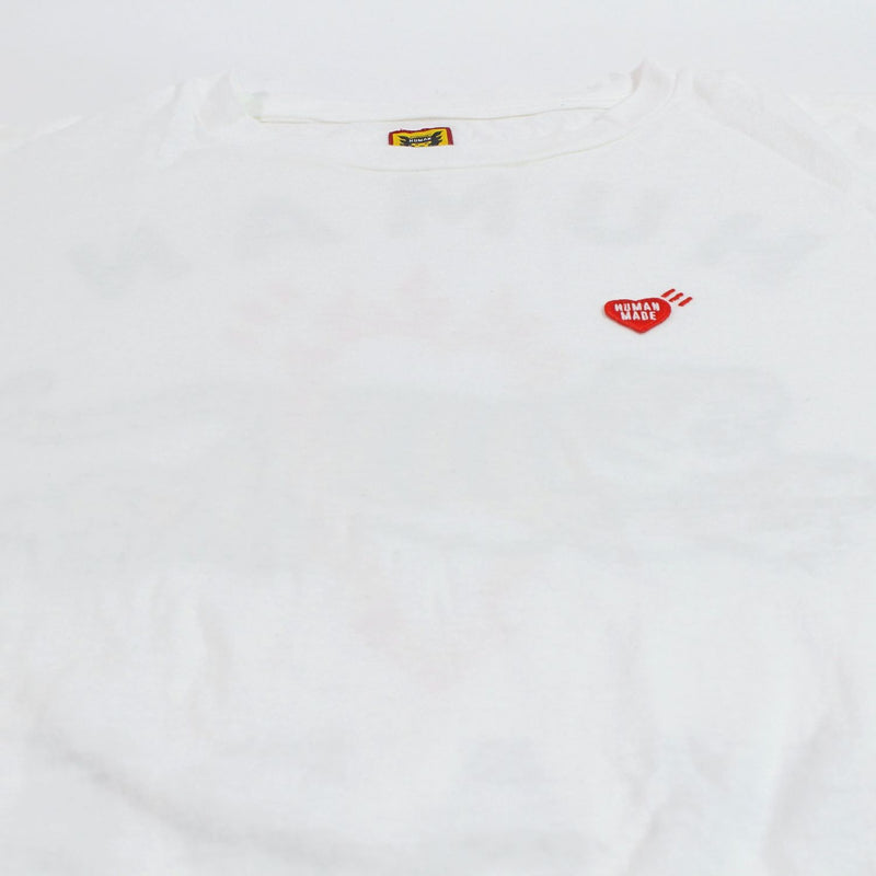 [Used] HUMAN MADE Human Made T-shirt/cut and sewn White long sleeve T-shirt Tiger Size L 22SS 1157