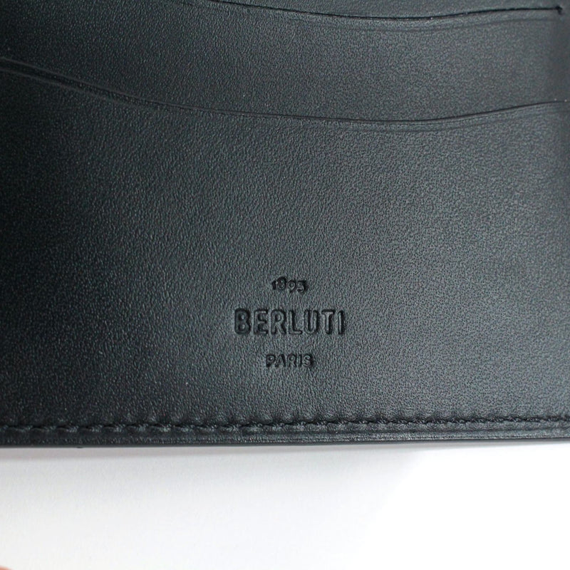 [Used] Berluti Figure Scritto Leather Wallet 1194