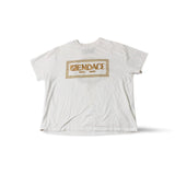 【中古】 FENDACE  フェンダーチェ  Tシャツ・カットソー   FENDACE フェンダーチェ FENDI × VERSACE　ロゴT シャツ　ホワイト 1271