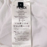 【中古】 FENDACE  フェンダーチェ  Tシャツ・カットソー   FENDACE フェンダーチェ FENDI × VERSACE　ロゴT シャツ　ホワイト 1271