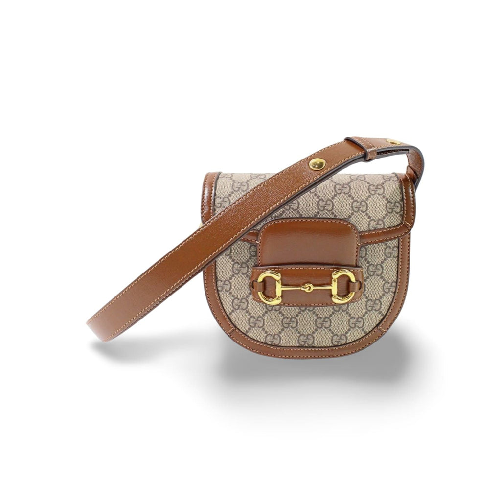 未使用】 GUCCI グッチ ホースビット 1955 ミニ ラウンドバッグ 760191 ...