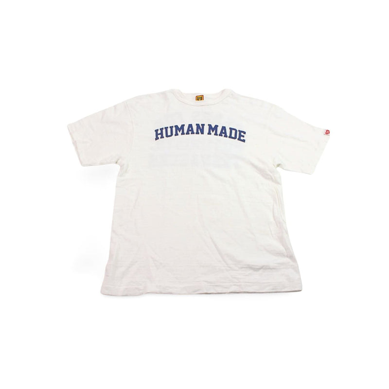 【中古】 HUMAN MADE ヒューマンメイド GRAPHIC フロントロゴTシャツ ホワイト Lサイズ 23SS 1158