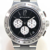 【中古】BVLGARI ブルガリ DG41BSVDCHTA  ディアゴノ ベロチッシモ 41mm クロノグラフ メンズ 腕時計 1330