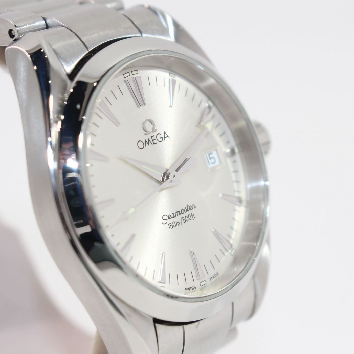 【中古】 OMEGA オメガ メンズ腕時計 シーマスター アクアテラ 2518.30 36mm デイト 1331 – Watch Shop Bambi